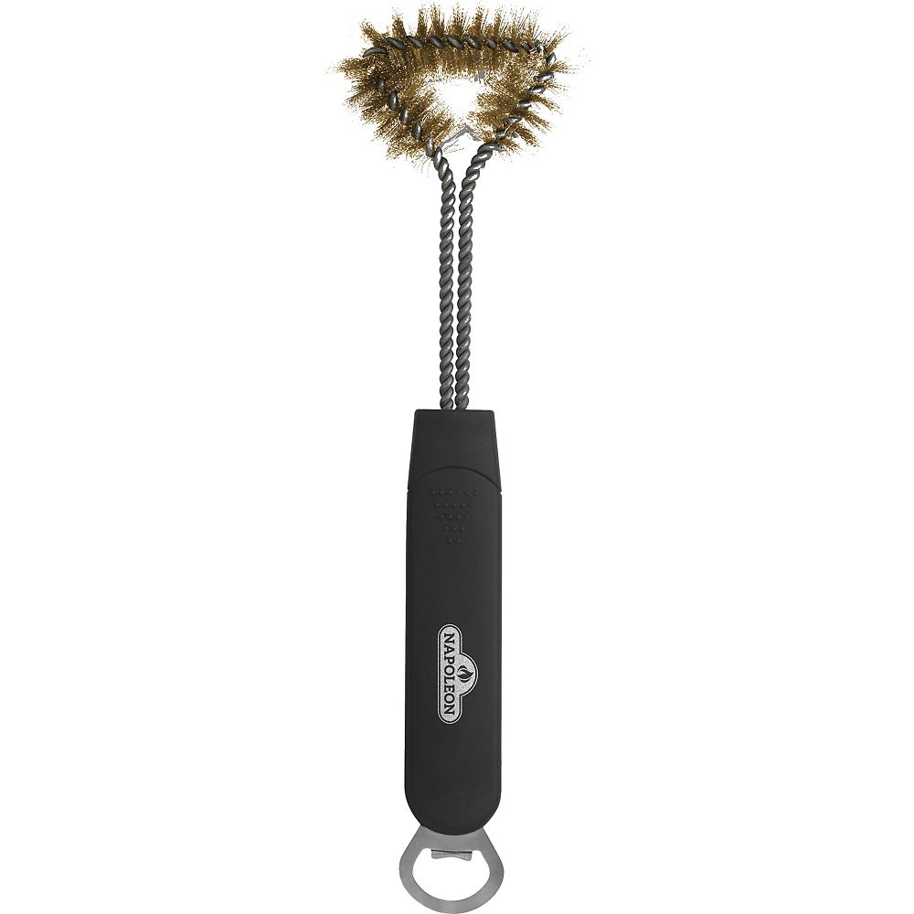 Napoleon Three Sided Grill Brush with Bottle Opener The Home Depot Canada