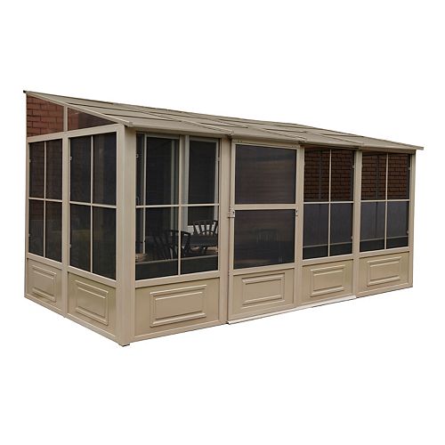 Florence Add-A-Room with Metal Roof 8 Ft. x 16 Ft.  in Sand