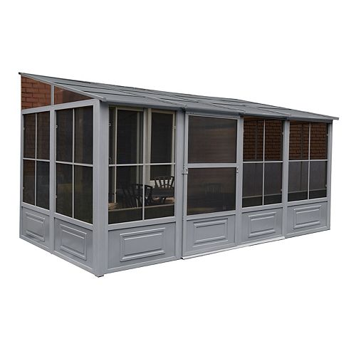 Florence Add-A-Room with Metal Roof 8 Ft. x 16 Ft.  in Slate