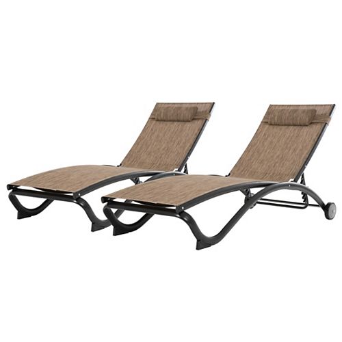 Bone Patio Chaise Loungers Chairs Seating The Home Depot Canada Bone Patio Chaise Loungers, Pool Chaise Lounge Chairs Canada