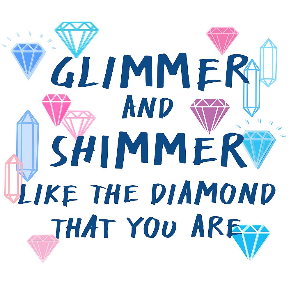 WallPops Glimmer and Shimmer Wall Quote | The Home Depot Canada