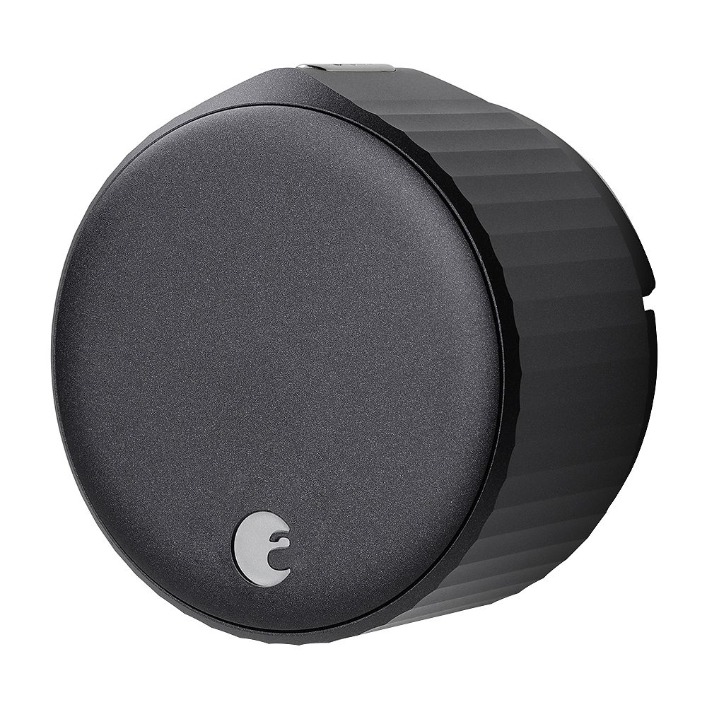 August Home WiFi Smart Lock, 4th Gen Lock, Matte Black, Retrofit for
