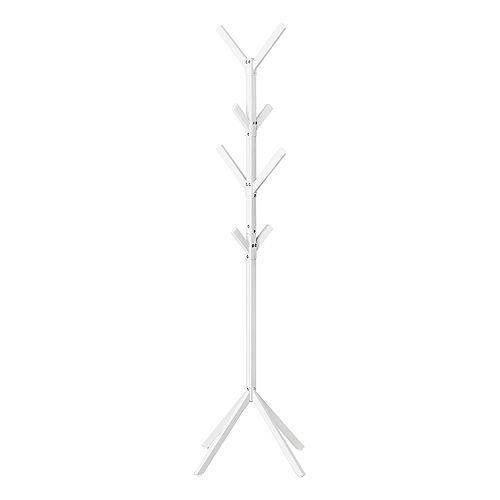 Monarch Specialties Coat Rack - 70"H / White Metal