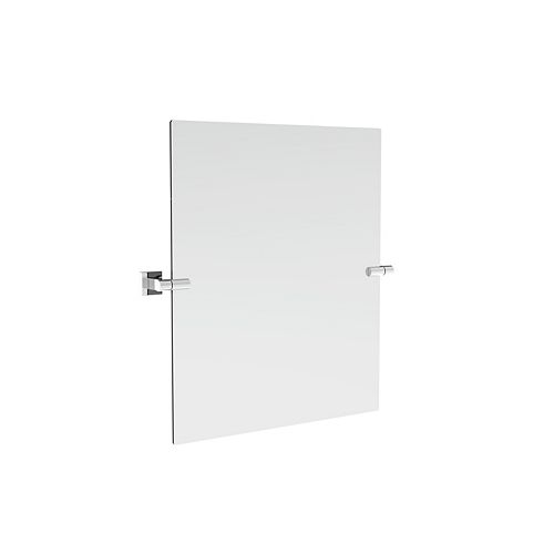 Claye Rectangular Mirror Chrome