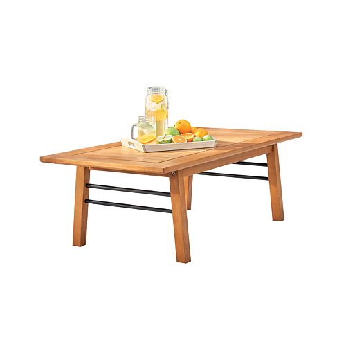 Gloucester Contemporary Patio Wood Sofa Table