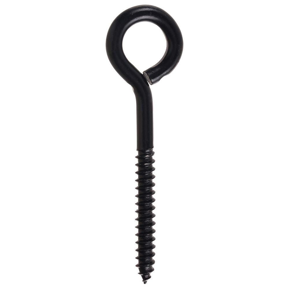 Paulin 5/16X4 INCH BLACK SCREW EYES 2PCS The Home Depot Canada