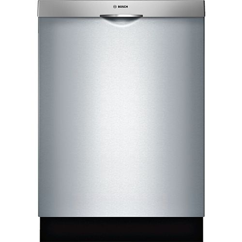 Bosch 300 Series 24-inch Top Control Dishwasher in Stainless Steel, 46 dBA