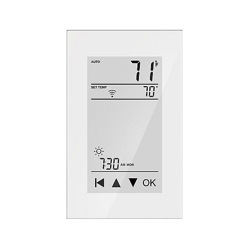 7-Day Smart Home Floor Heating Thermostat w/Floor Sensor