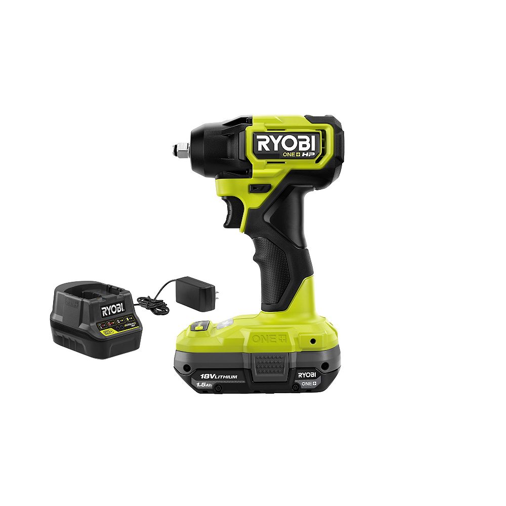 Ryobi 18v One+ Hp Brushless Cordless Compact 4-mode 3 8-inch Impact 