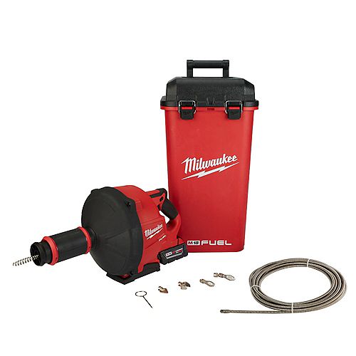 M18 FUEL 18V Lithium-Ion Cordless Drain Cleaning Snake Auger W/ 1/4 -inch and 3/8 -inch Cable Drive