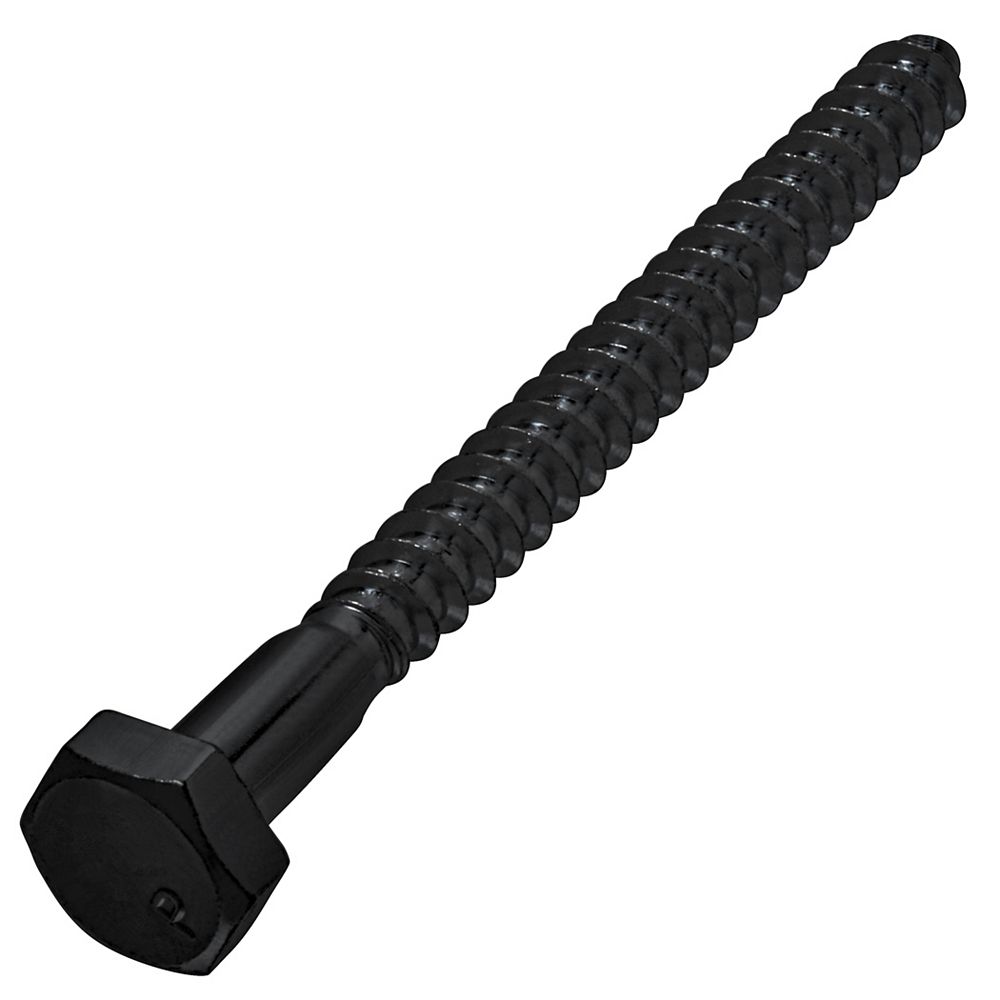 Paulin 1/4X3 EXTERIOR BLACK HEX LAG BOLT The Home Depot Canada