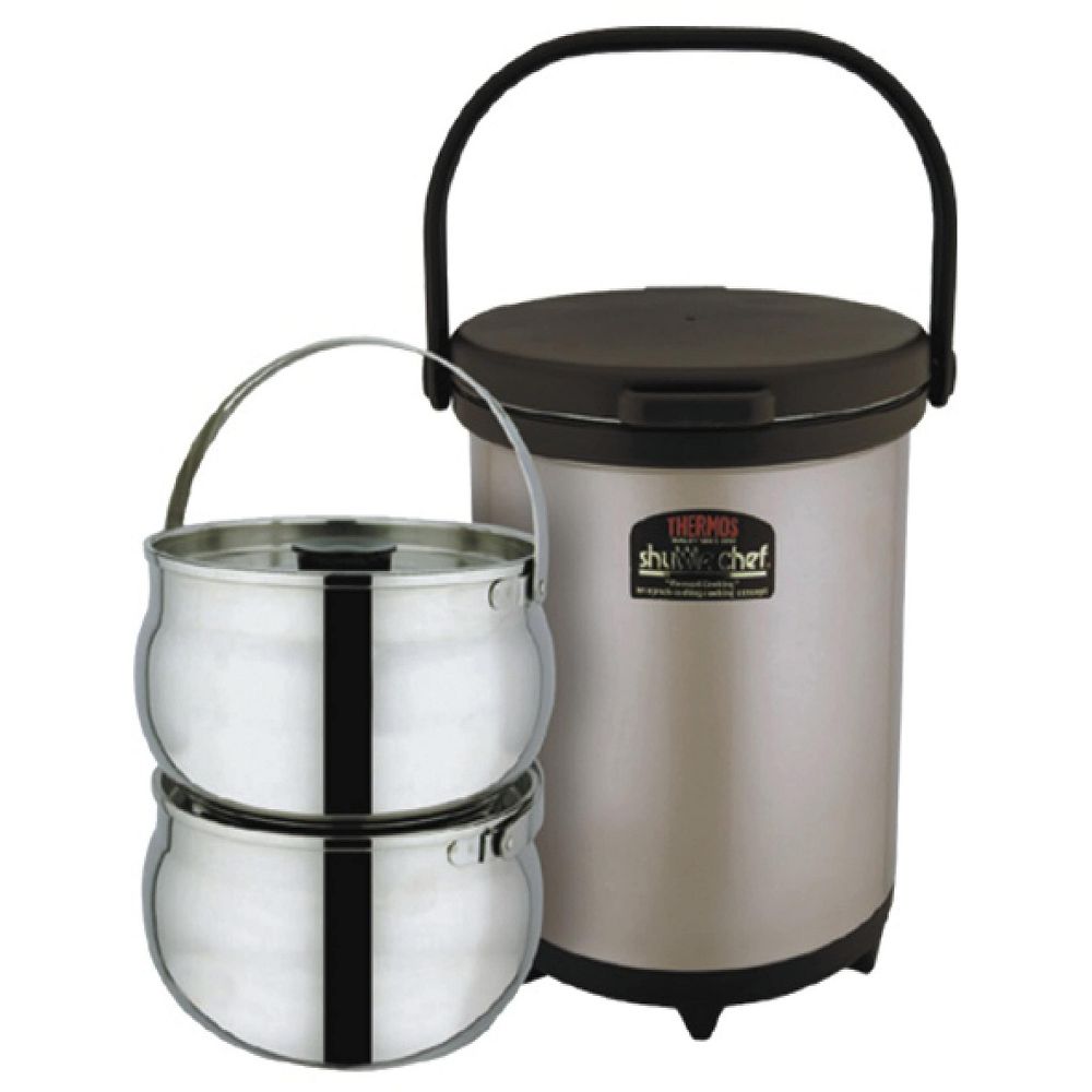 Thermos Shuttle Chef Stainless Steel Vacuum Insulated Thermal Cooker ...