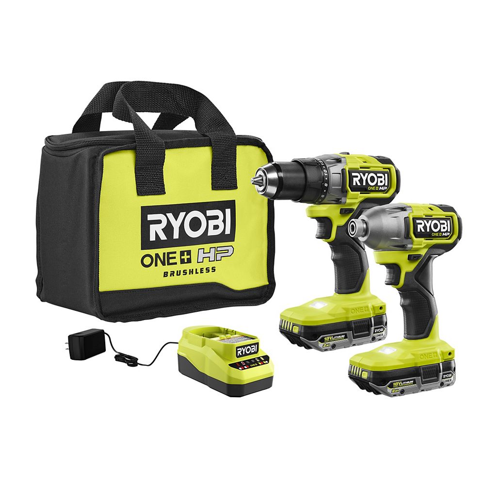 Ryobi One+ Hp 18v Brushless Cordless 1 2 In. Hammer Drill (tool Only E63