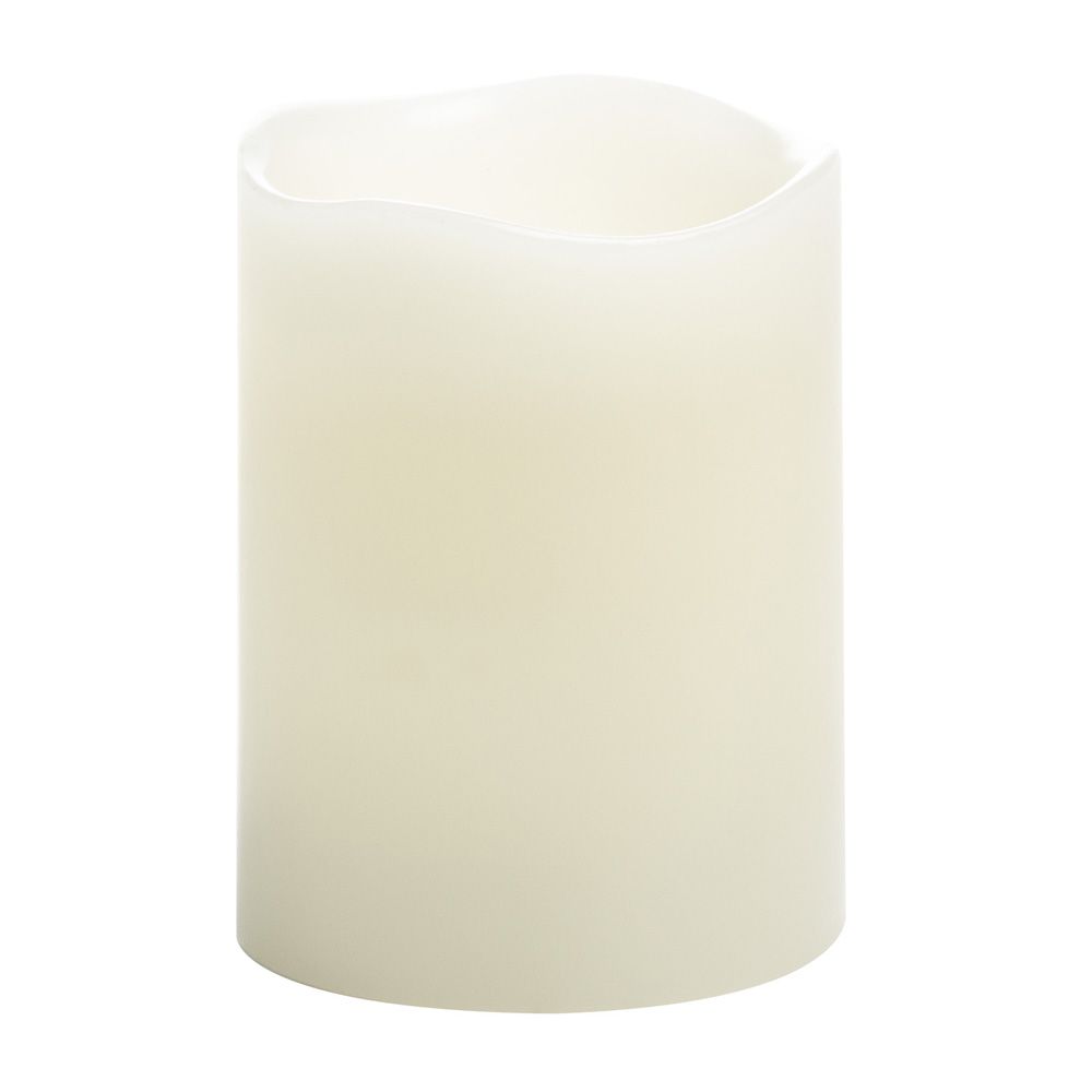 Sterno Home Flameless LED Pillar Candle, 3" x 4", Cream The Home Depot Canada