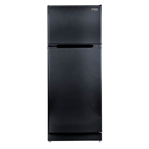 14.0 cu. ft. Propane Top Freezer Refrigerator with CO Alarming Device and Safety Shut-Off in Black