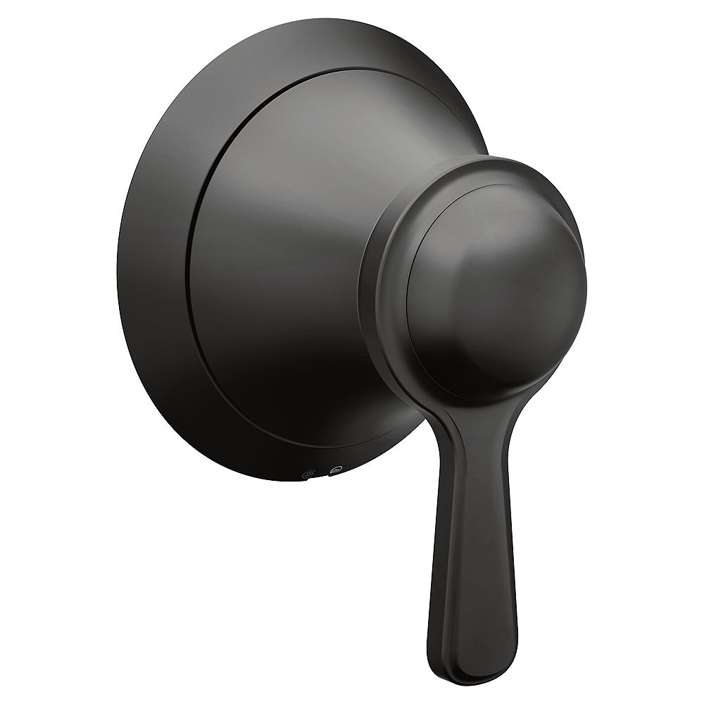MOEN Traditional Volume Control Trim in Matte Black (Valve Sold