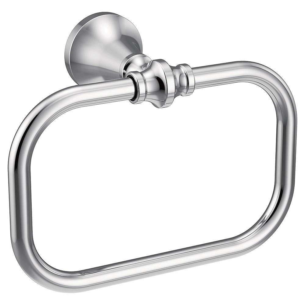 MOEN Hand Towel Ring in Chrome The Home Depot Canada