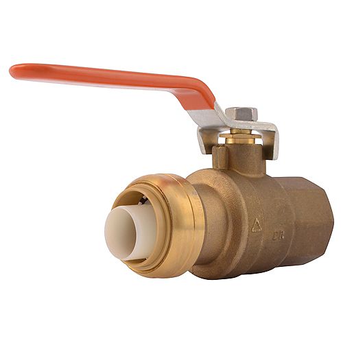 SharkBite SharkBite-1 inch Brass X1 in Female Pipe Thread Ball Valve