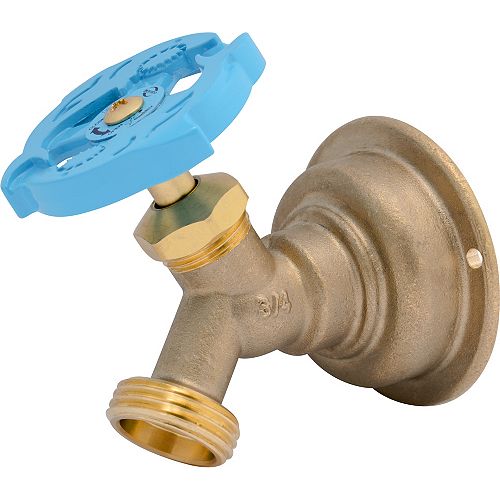 SharkBite-3/4 inch Push-to-Connect x 3/4 inchMHT Brass Multi-Turn No Kink Hose Bibb