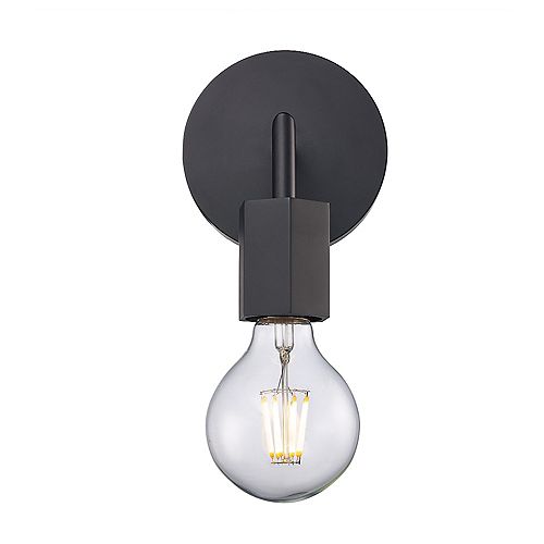 Black Sconces Wall Lights The Home Depot Canada - Home Depot Canada Plug In Wall Sconce Black Sconces Wall Lights The Home Depot Canada - Home Depot Canada Plug In Wall Sconce