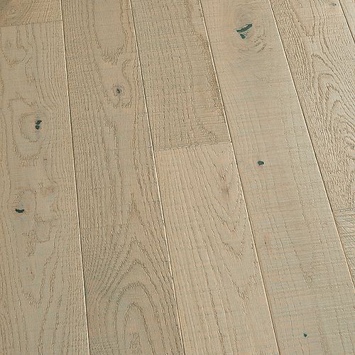 Sample -French Oak Pebble Beach Solid Hardwood Flooring, 5-inch x 7 inch