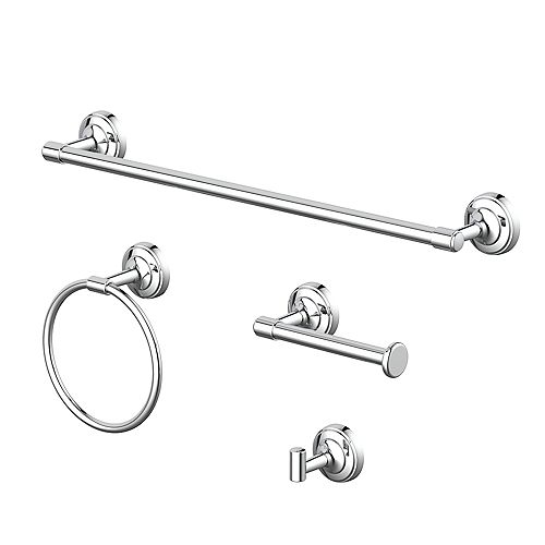 Keegan 4-Piece Bath Hardware Set in Chrome