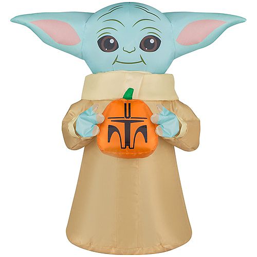 Airdorable The Child with Pumpkin Inflatable Halloween Decoration