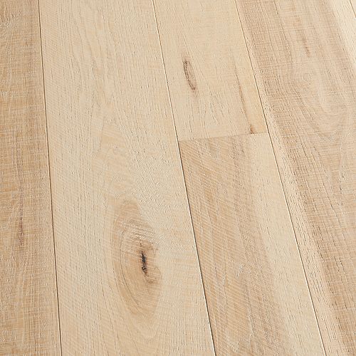 Sample -Hickory Crescent Engineered Tongue & Groove Hardwood Flooring, 5-inch x 7 inch