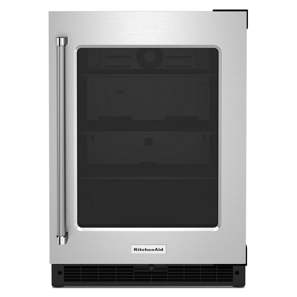 KitchenAid 24-inch Undercounter Refrigerator with Glass Door | The Home ...