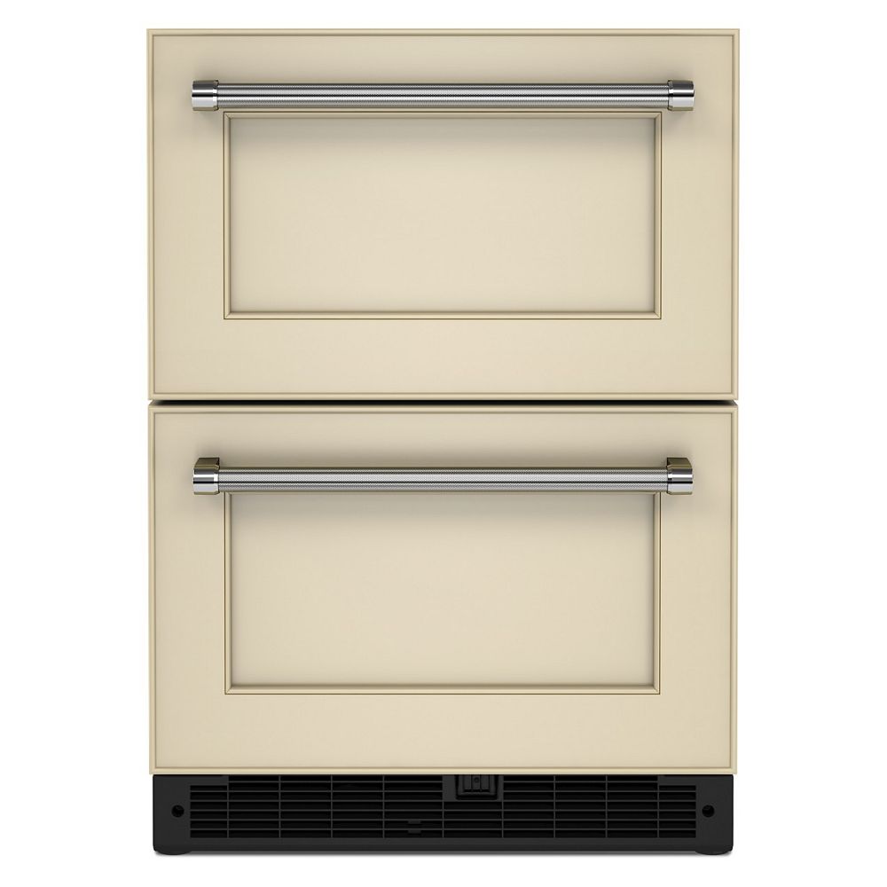 KitchenAid 24 Panel-Ready Undercounter Double-Drawer Refrigerator | The ...