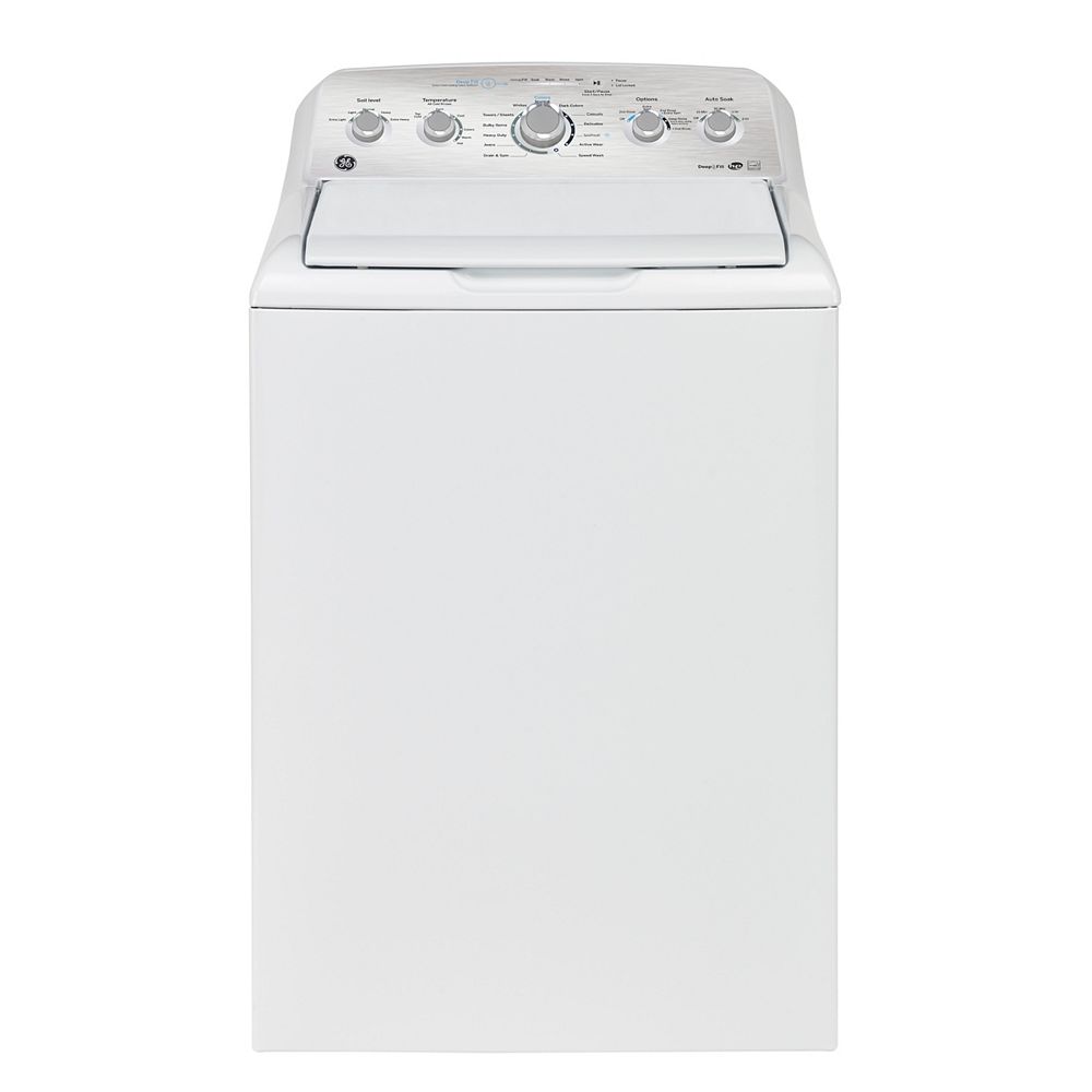 Ge 4.9 Cu. Ft. Top Load Washer In White With Sanifresh Cycle 