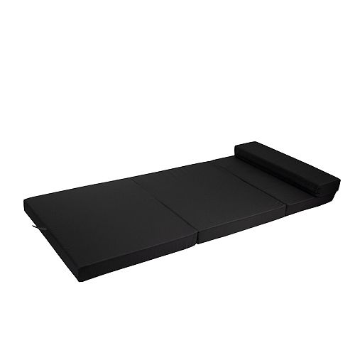 Folding Mattress Black