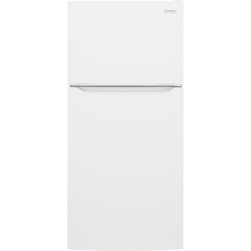 30-inch Wide 18 Cu. Ft. Top Freezer Refrigerator in White