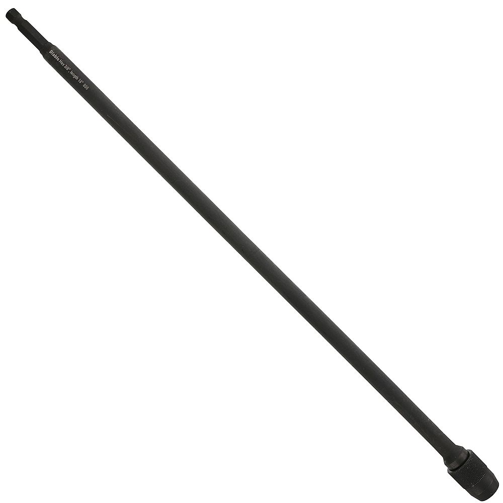 Diablo 18inch x 3/8inch Universal Hole Saw Extension The Home Depot
