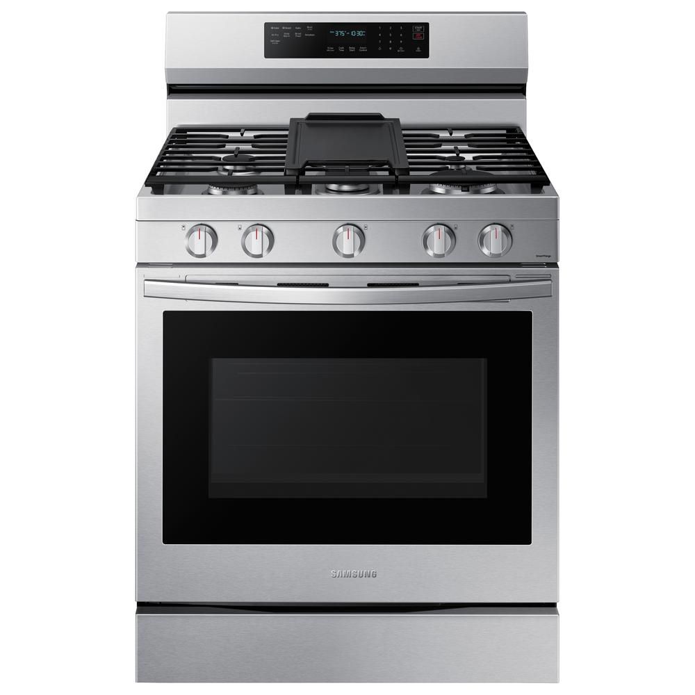 samsung convection gas range