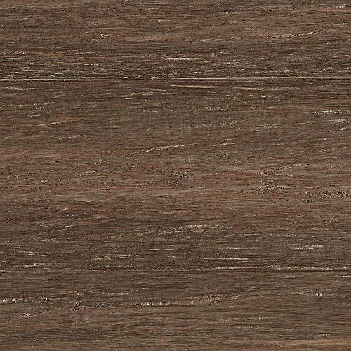 Handscraped Strand Woven Pecan 1/2 in. T x 7-1/2 in. W x 72-7/8 in. L Engineered Bamboo Flooring