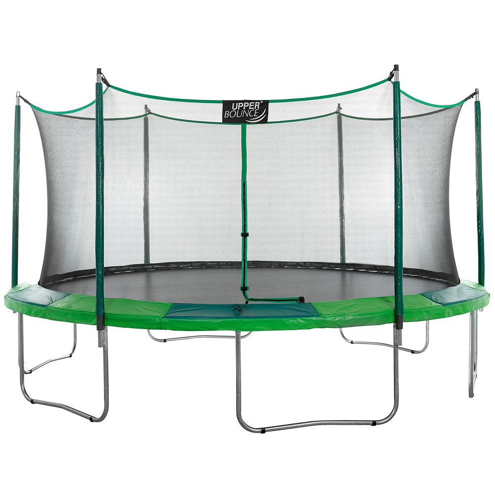 Upper Bounce Upper Bounce 15 FT. Trampoline with Top Ring Enclosure ...