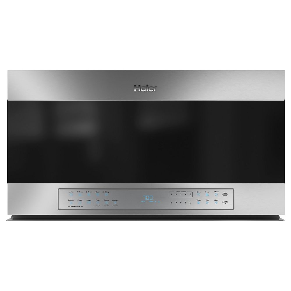 Haier 30inch 1.6 Cu.Ft. Smart OvertheRange Microwave Oven