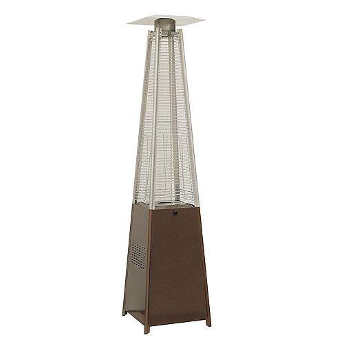 Outdoor Bronze Pyramid 42,000 BTU Patio Heater