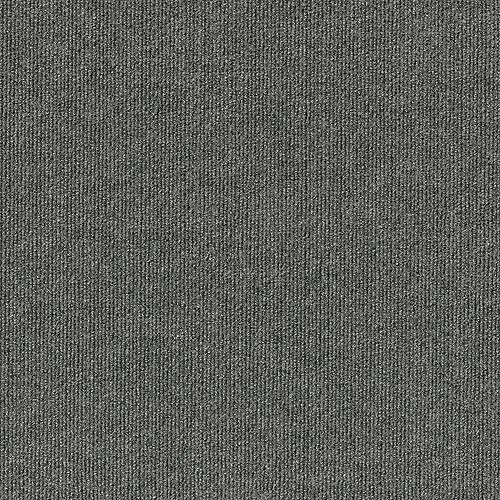 Rib N66 Sky Grey 18-inch x 18-inch Carpet Tiles (16 Tiles / Case)