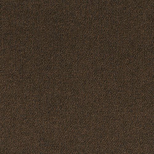 Foss Floors Rib N17 Mocha 18-inch x 18-inch Carpet Tiles (16 Tiles / Case)