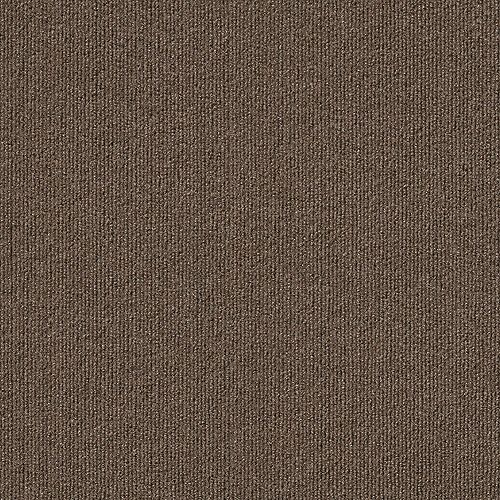 Rib N49 Espresso 18-inch x 18-inch Carpet Tiles (16 Tiles / Case)