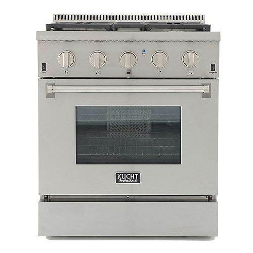 Kucht Professional 30-in 4.2 cu. ft. Dual Fuel Range for Natural Gas