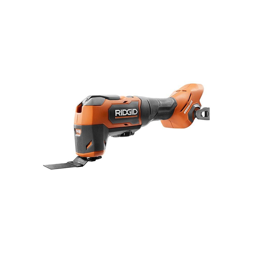 RIDGID 18V Brushless Cordless Oscillating MultiTool (ToolOnly) The