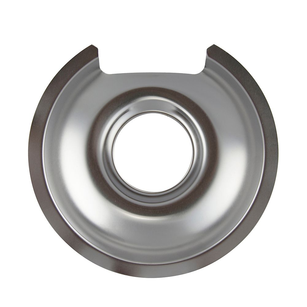 Range Kleen Range Kleen 6"/Sm Chrome Drip Pan, Sgl Pk The Home Depot