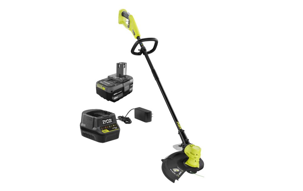 ryobi 18v 2.0 ah cordless line trimmer