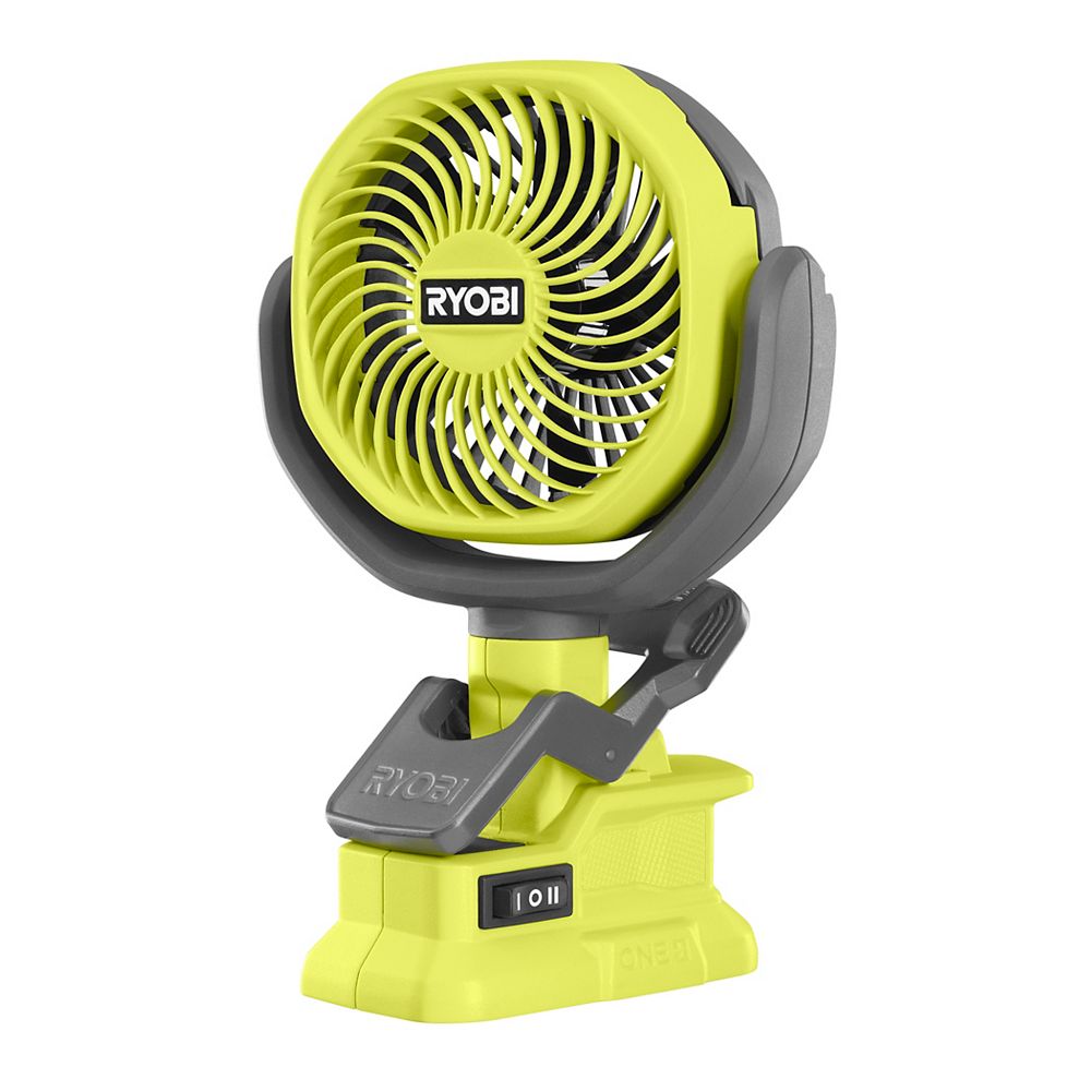 RYOBI 18V ONE+ Cordless 4inch Clamp Fan (ToolOnly) The Home Depot Canada