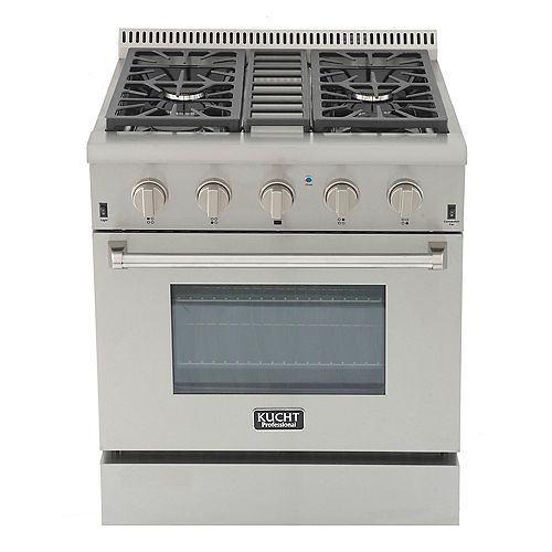 Kucht Professional 30-in 4.2 cu. ft. Natural Gas Range with Convection Oven