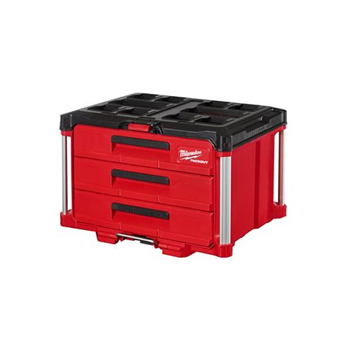 PACKOUT 3-Drawer Tool Box