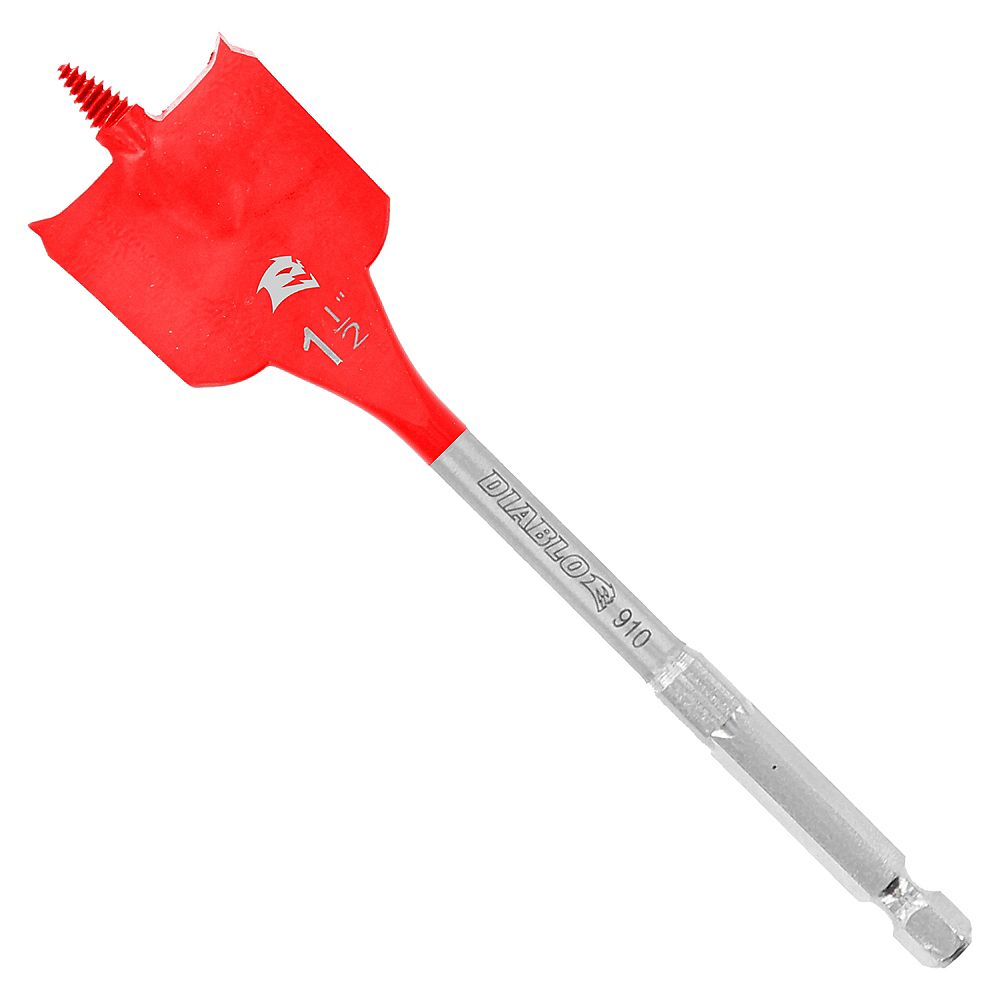 Diablo SPEEDemon 1 1/2Inch x 6Inch High Speed Steel Spade Drill Bit